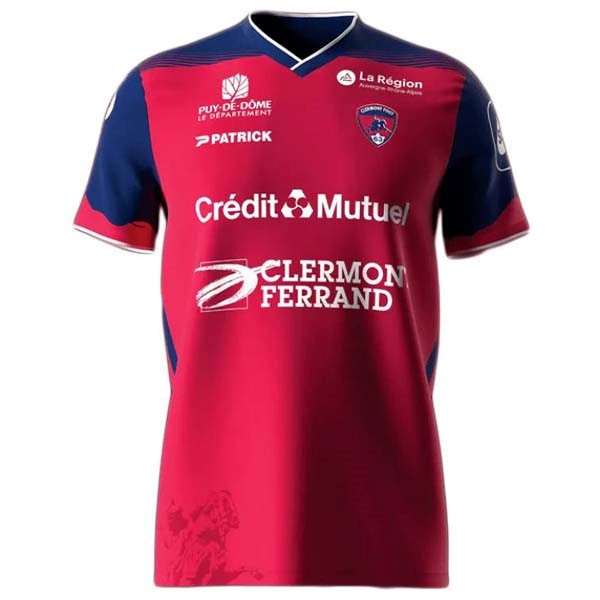 Tailandia Camiseta Clermont 1ª 2021/22 Rojo